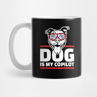 dog is my copilot Mug